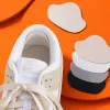 Beige sports shoes with a hole repair at the heel, breathable, lightweight, casual and versatile Specification image